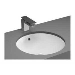 Vitra Metropole Tezgahaltı Lavabo 5940b003-1082 Yuvarlak - Kompakt - 45x45 Cm - Armatür Deliksiz - Su Taşma Delikli - Beyaz
