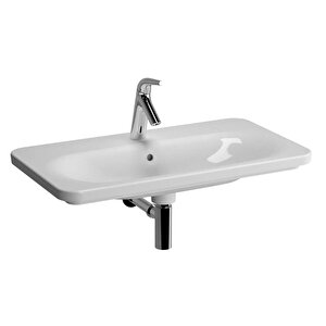 Vitra Nest Trendy 5686b003-0001 Etajerli Lavabo, 80cm, Beyaz