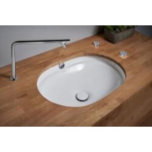 Vitra Metropole Tezgahaltı Lavabo 5942b003-1082 Oval - 60x46 Cm - Armatür Deliksiz - Su Taşma Delikli - Beyaz