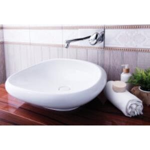 Vitra İstanbul Çanak Lavabo 4520b403-0016 Dikdörtgen - 55x52 Cm - Armatür Deliksiz - Su Taşma Deliksiz - Clean - Beyaz