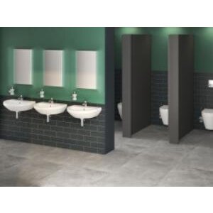 Vitra Loop T Kumanda Paneli 740-0786 Parmak İzi Bırakmayan - Ekstra Hijyenik Kaplama - Mat Krom