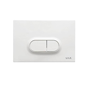 Vitra Loop O 740-0500 Gömme Rezervuar Kumanda Paneli Beyaz