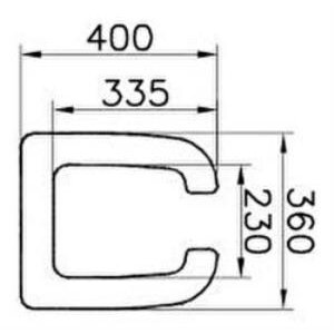 Vitra S20 Klozet Kapağı 79-003-003 Duroplast - Üstten Sıkmalı - Özel Ihtiyaç - Metal Menteşeli - Beyaz
