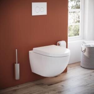 Vitra Sento Klozet Kapağı 86-003-001 Duroplast - Üstten Sıkmalı - Metal Menteşeli - Beyaz