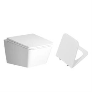 Vitra Equal Rim-ex Asma Klozet Ve Soft Kapak Takımı - Beyaz