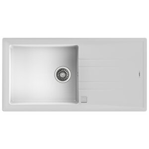 Stone 60 L-tg  Beyaz Grani̇t Evye - 100x51 Ölçü