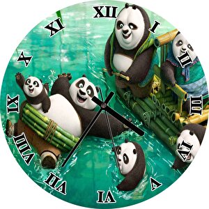 Kung Fu Panda 3 2016  Duvar Saati
