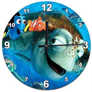 Kayıp Balık Nemo Analog Duvar Saati