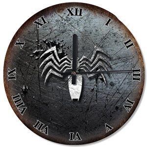 Zehir Posteri Örümcek Adam Akarlı Duvar Saati