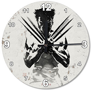 Wolverine X Man Analog Duvar Saati