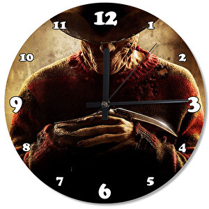 Freddy Krueger Elm Sokağı Şekilli Duvar Saati