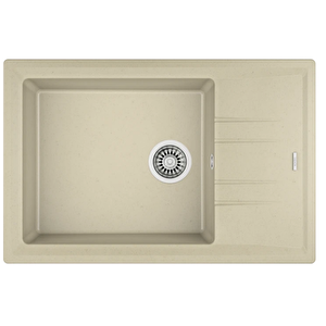 Stone 60 S-tg  Topasbeige Granit Eviye 115330032