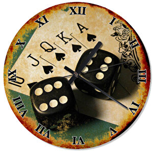 Casino Retro Roma Rakamlı Saat