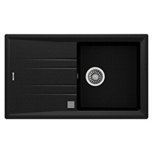 Stone 50 B-tg Grani̇t Evye Metali̇k Si̇yah Renk 50x86