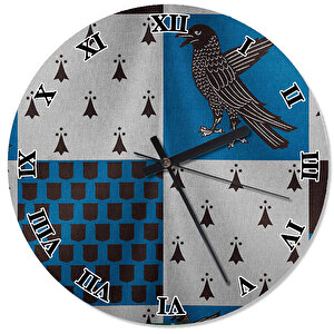 Ravenclaw Harry Potter Dekoratif Duvar Saati