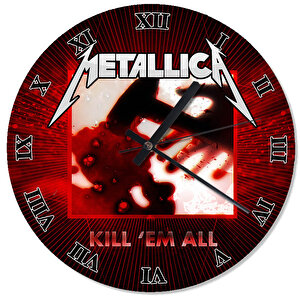 Metallica - Kill 'em All Duvar Saati