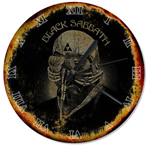 Black Sabbath Duvar Saati