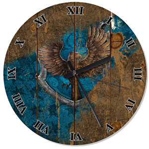 Ravenclaw Harry Potter Sessiz Duvar Saati