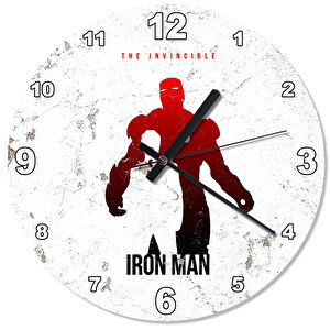 Iron Man Tasarım Duvar Saati