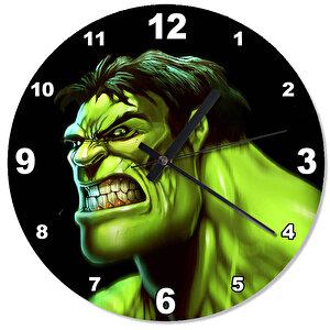 Yeşil Dev Hulk Tasarım Duvar Saati