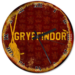 Gryffindor Harry Potter Analog Duvar Saati