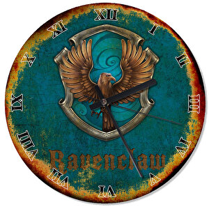 Ravenclaw Harry Potter Tasarım Duvar Saati