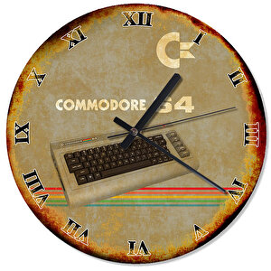Eskimiş Zeminde Commodore 64 Duvar Saati