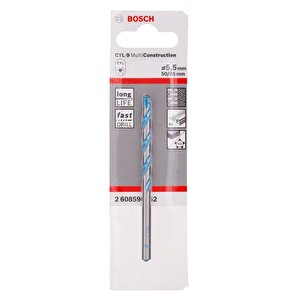 Cyl-9 Çok Amaçlı 5,5 X 85 Mm Beton Matkap Ucu 2608596052