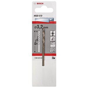 Hss-co 3,2 Mm Kobaltlı Matkap Ucu 1'li 2608585843