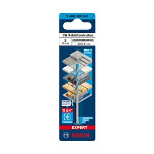 Expert 3x70 Mm Cyl-9 Çok Amaçlı Matkap Ucu 2608900600