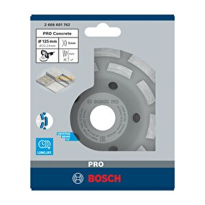 Çanak Disk Ef Beton Uzun Ömürlü 125mm (aqu) 2608601762