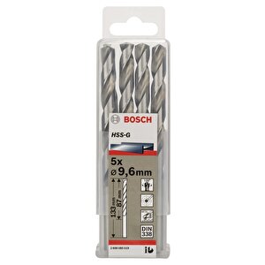 Bosch Hss-g 9,6x133 Mm Metal Matkap Ucu 5'li Paket 2608585519