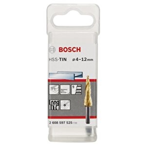 Bosch Hss-tin 9 Kademeli Matkap Ucu 4-12 Mm 2608597525