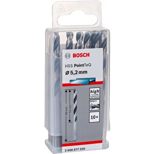 Hss Pointeq 5,2 Mm Metal Matkap Ucu 10'lu 2608577220