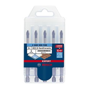 Expert Hex-9 5 Adet 5 Mm Sert Seramik Delme Ucu 2608900598