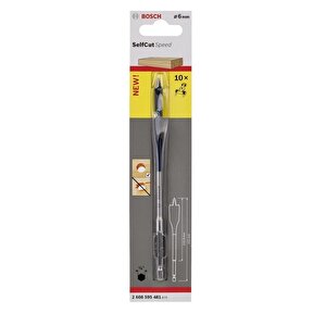 Yaprak-kelebek 6x152 Mm 1/4" Adaptörlü Matkap Ucu Selfcut 2608595481