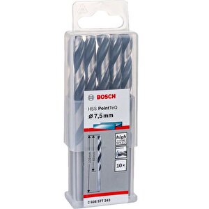 Hss Pointeq 7,5 Mm 10'lu Metal Matkap Ucu 2608577243