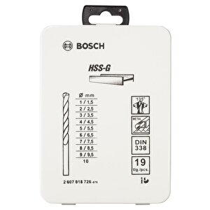 Bosch Hss-g 1 - 10 Mm Metal Matkap Ucu Seti 19 Parça 2607018726