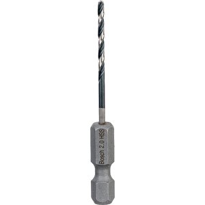 Impact Hss 2,0x60mm 1/4" Altıgen Matkap Ucu 2608577045
