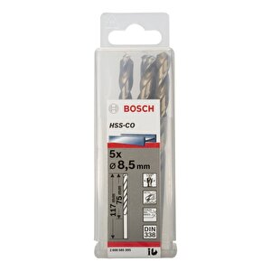 Hss-co 8,5 Mm 5'li Kobaltlı Matkap Ucu 2608585895