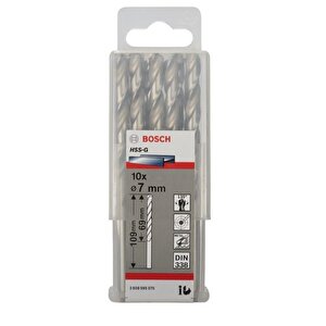 Hss-g 7 Mm 10'lu Taşlanmış Metal Matkap Ucu 2608595070