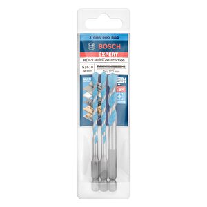 Bosch Expert Hex-9 Çok Amaçlı Matkap Ucu 3'lü Set 2608900584