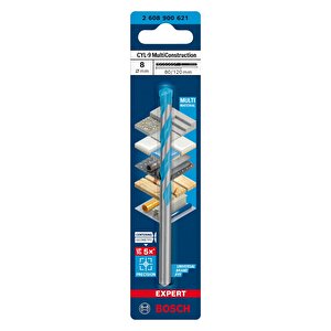 Bosch Expert 8x120 Mm Cyl-9 Çok Amaçlı Matkap Ucu 2608900621
