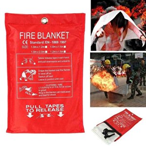 Yangın Söndürme Battaniyesi 100 X 180 Cm Ce Sertifikalı