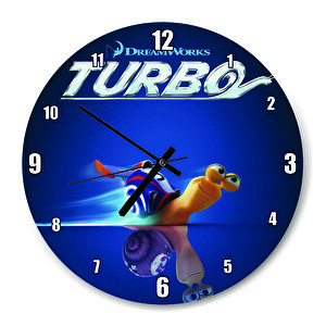 Turbo Film Posteri   Duvar Saati