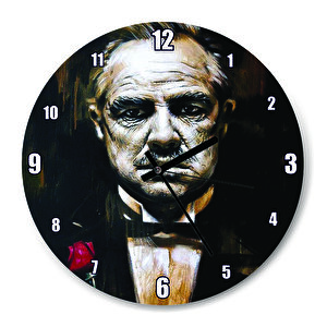 The Godfather Vaftiz Babası  Duvar Saati