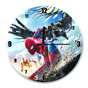 Spider Man Eve Dönüş Sahneler  Duvar Saati