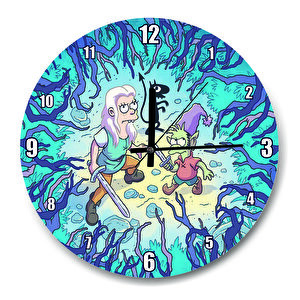 Disenchantment Kahramanları  Duvar Saati