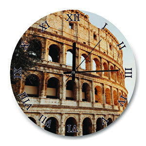 Kolezyum Roma Yapıtı Duvar Saati