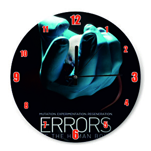 Errors Of The Human Body 2012  Duvar Saati